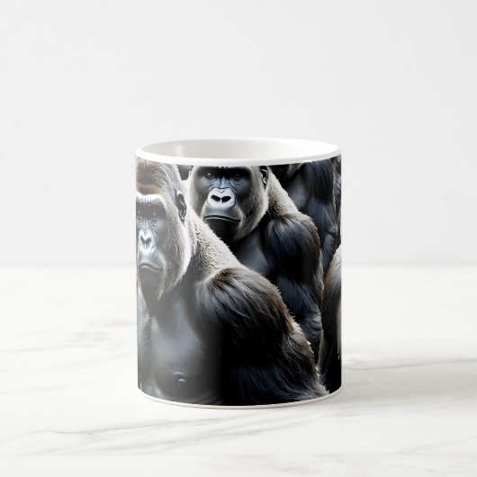 Gorilla-Trupp Kaffeetasse (Mittel)