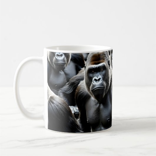 Gorilla-Trupp Kaffeetasse (Links)