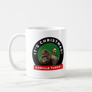 Gorilla Türkei Weihnachtsabend Pub Kaffeetasse