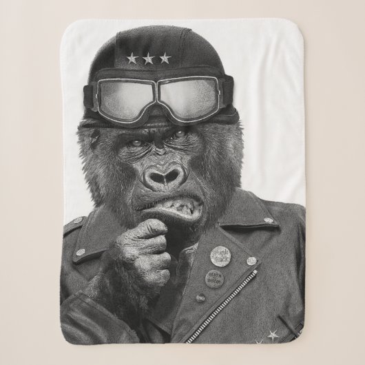 Gorilla-Typ Sherpadecke (Vorderseite)