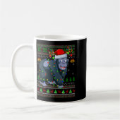 Gorilla Ugly Christmas Sweaters Holiday Santa Cute Kaffeetasse (Links)