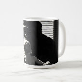 Gorilla und Baby Kaffeetasse (VorderseiteRechts)