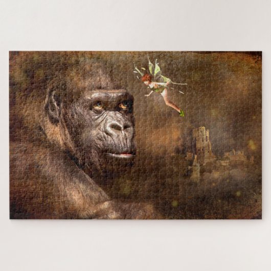 Gorilla und Fairy Puzzle (Horizontal)