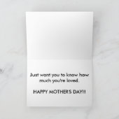 GORILLA UND KIND KARTE (Innenseite)