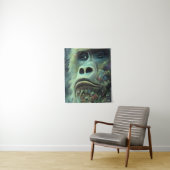 Gorilla und Pflanze Wandteppich (Beispiel)