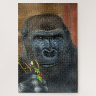Gorilla und seine Berries Puzzle