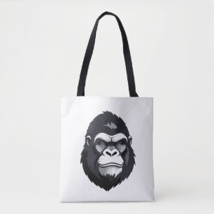 Gorilla Vector Art Animal Modern Urban Graphic Tasche