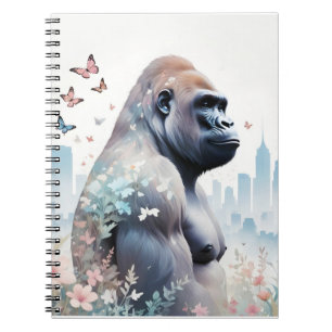 Gorilla Vintag Animal Nature Environment Decor Notizblock