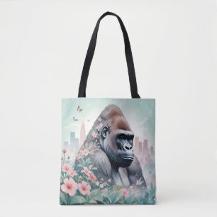 Gorilla Vintage Tierwelt Städtische Badeanstalt Tasche