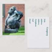 GORILLA VISITENKARTE (Vorne/Hinten)
