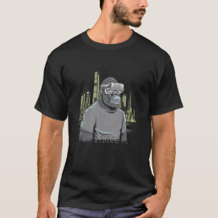Gorilla VR T-Shirt Jungen spielen Erwachsene Gamin