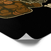 Gorilla vs 100 men epic battle poster (Ecke)