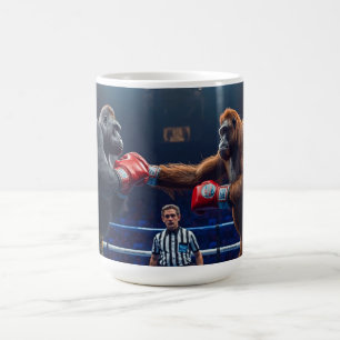 Gorilla vs Orangutan Kaffeetasse