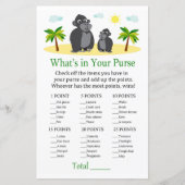 Gorilla Was ist in deinem Handyspiel Babydusche? (Vorderseite)