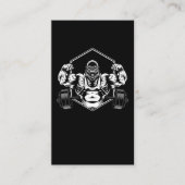 Gorilla Weighthiebing Motivation Visitenkarte (Vorderseite)