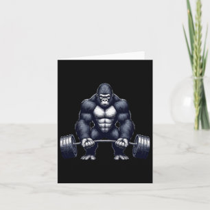 Gorilla Weightlift Fitness Gym Training Bodybui Karte