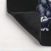 Gorilla Weightlifting Fitness Gym Training Bodybui Mousepad (Ecke)