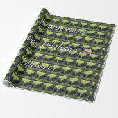 Gorilla Wild Muster Geburtstagsthema Geschenkpapier (Ungerollt)