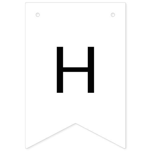 Gorilla with Balloons Birthday Joy Wimpelkette (Zweite Fahne)