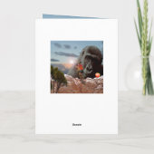 Gorilla With Loving Eyes Karte (Rückseite)