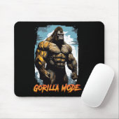 Gorilla Workout T-Shirts Gorilla-Modus-Gym und Bod Mousepad (Mit Mouse)