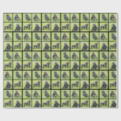 Gorilla Wrapping Paper Geschenkpapier (Flach)