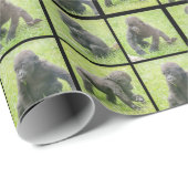 Gorilla Wrapping Paper Geschenkpapier (Rolleneckpunkt)