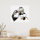 Gorilla x Artist Poster (Küche)