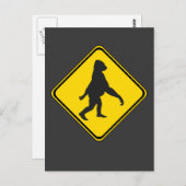 Gorilla Xing! Postkarte (Vorne/Hinten)