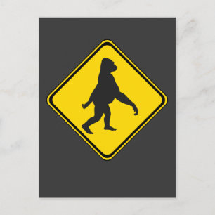 Gorilla Xing! Postkarte