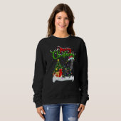 Gorilla  Xmas Decorations Santa Gorilla Christmas Sweatshirt (Vorne ganz)