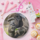 Gorilla Youngster Napkin Pappteller (Party)