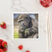 Gorilla Youngster Serviette (Beispiel)