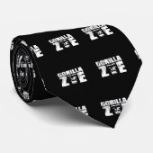 Gorilla-Zoe-Krawatte - Logo Krawatte (Gerollt)