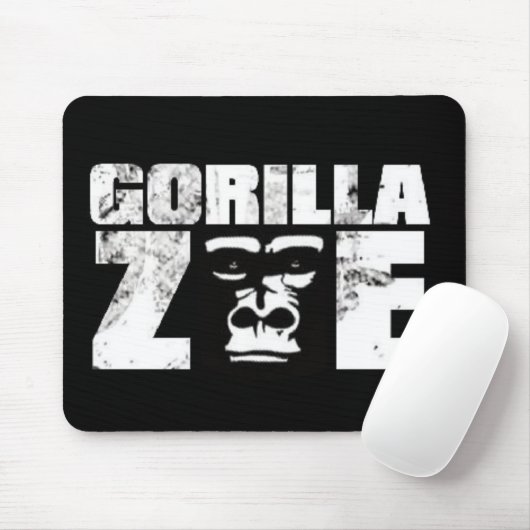 Gorilla Zoe Mousepad - Logo (Mit Mouse)