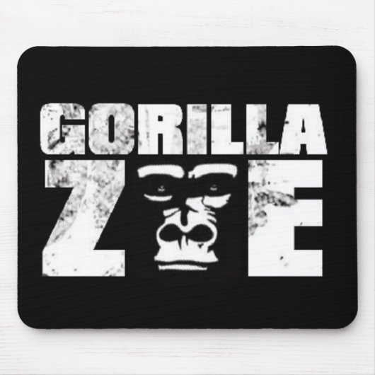 Gorilla Zoe Mousepad - Logo (Vorne)