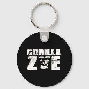 Gorilla-Zoe-Schlüsselanhänger - Logo Schlüsselanhänger