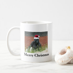Gorilla zu Weihnachten Kaffeetasse