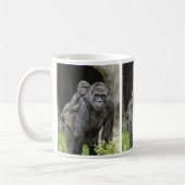 Gorillababy u. -mamma kaffeetasse (Links)