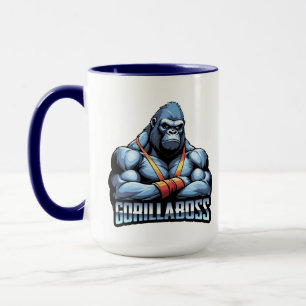 GorillaBoss - Lustiges Gorilla-Grafik - Gorilla Tasse