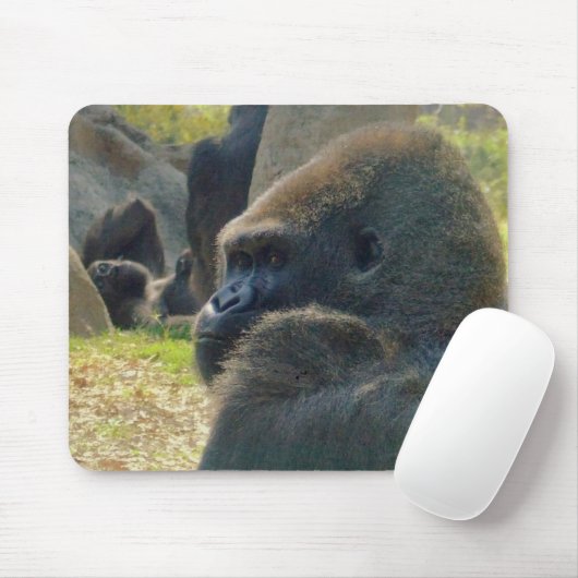 GorillaMausunterlage Mousepad (Mit Mouse)