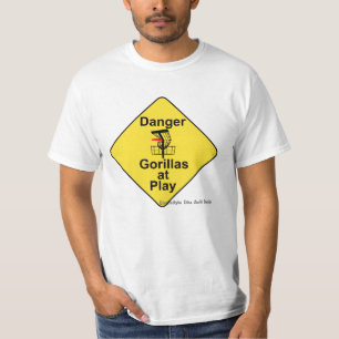 Gorillas am Spiel T-Shirt