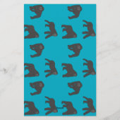 Gorillas Briefpapier (Rückseite)