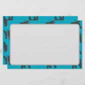 Gorillas Briefpapier (Vorne/Hinten)