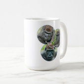 Gorillas bringen mich zum Lächeln Kaffeetasse (VorderseiteRechts)