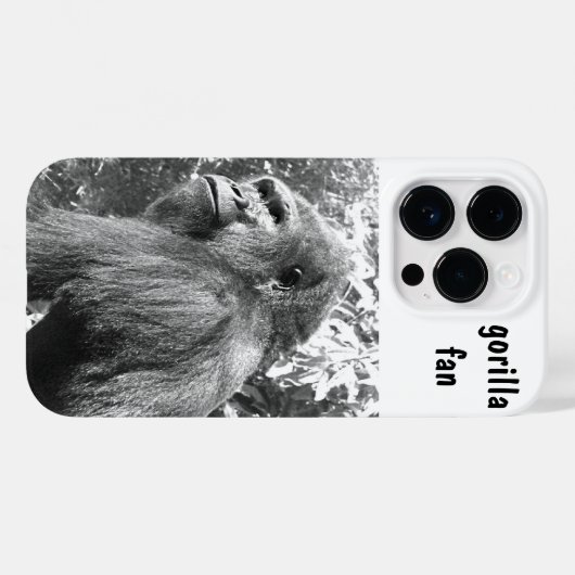Gorillas Case-Mate iPhone Hülle (Rückseite (Horizontal))