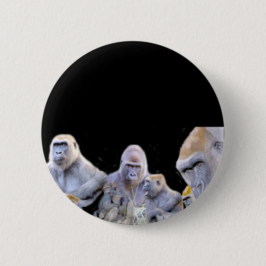 Gorillas & Chimpanzes_ Button (Vorderseite)