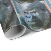 GORILLAS GESCHENKPAPIER (Rolleneckpunkt)