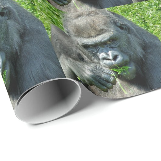 GORILLAS GESCHENKPAPIER (Rolleneckpunkt)