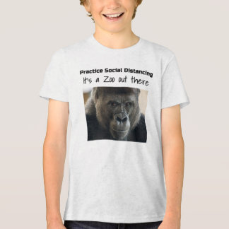 Gorillas im Riot von Midst Corona am Funnycomb Tri-Blend Shirt